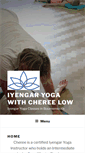 Mobile Screenshot of chereeyoga.net